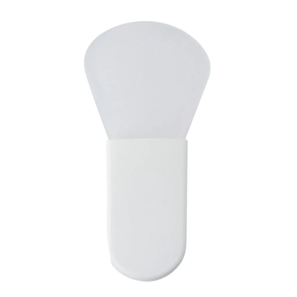 Shovel-Shaped Silicone Facial Mask Applicator Spatula - White