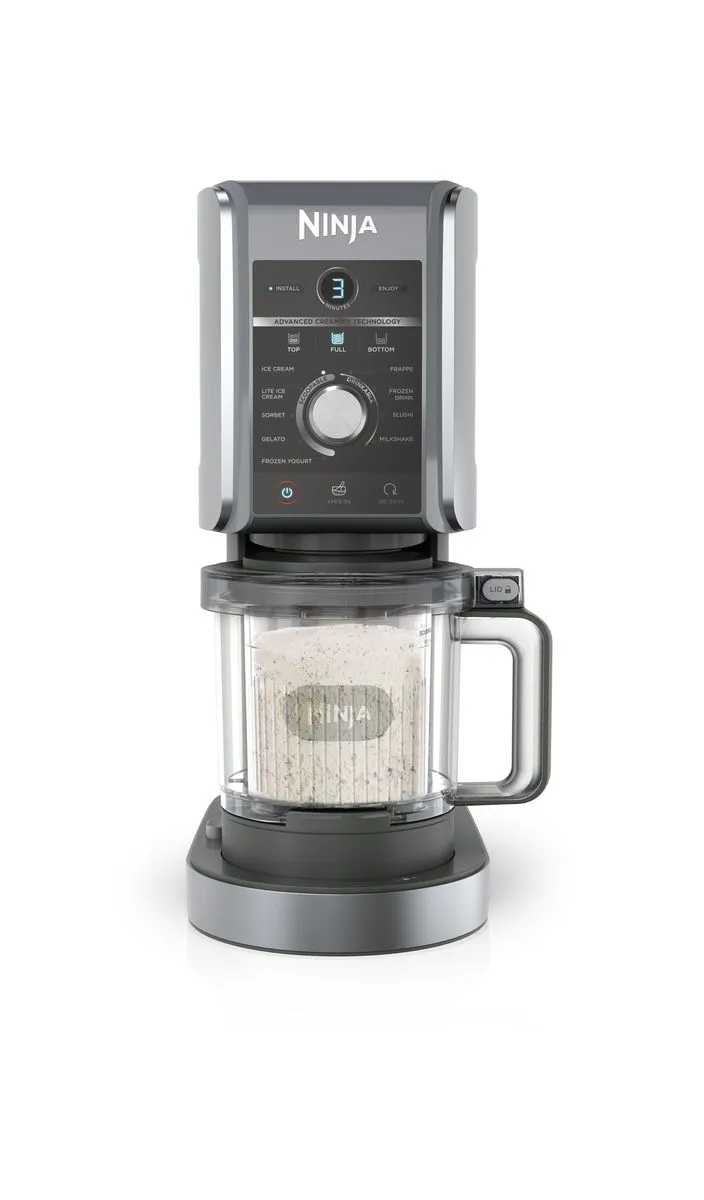 Ninja Creami Deluxe 10-IN-1 Ice Cream and Iced Drink Maker - NC502EU