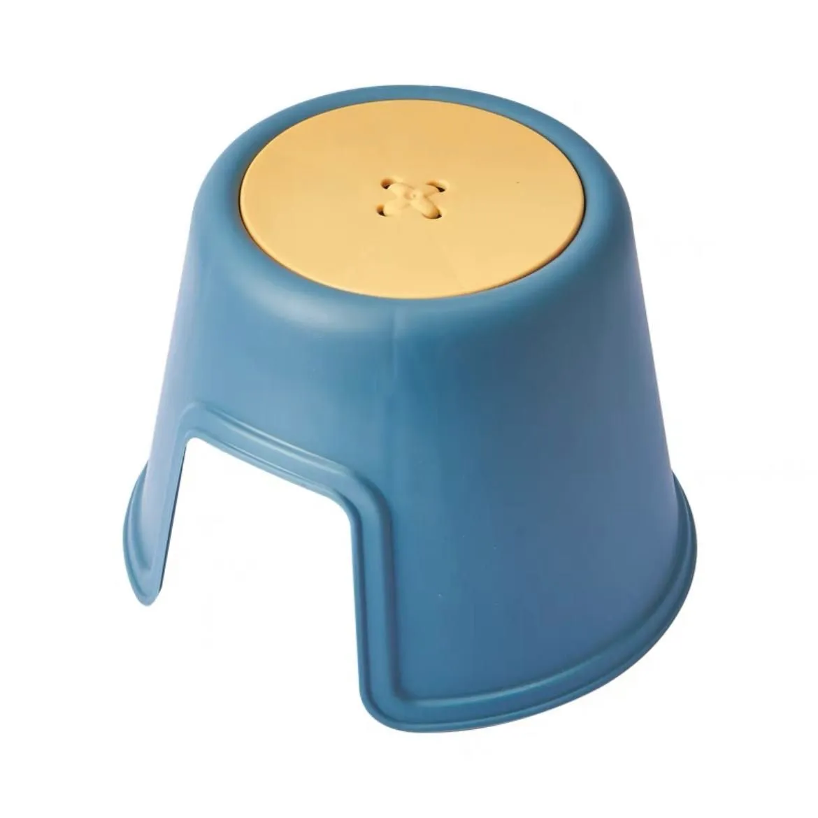 Cute Sturdy Baby Chair Toddler Step Stool Multi-Purpose Kids Chair - Blue