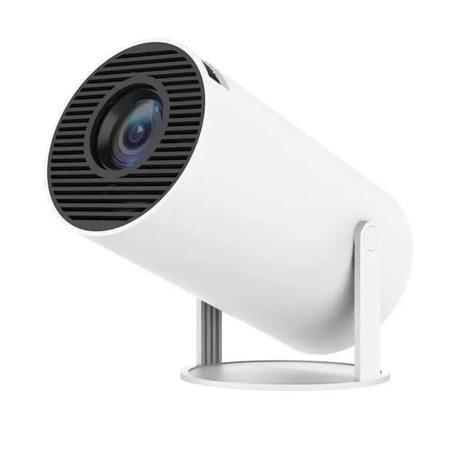 Android 5G Wifi and Bluetooth Portable Home Full HD Projector - White