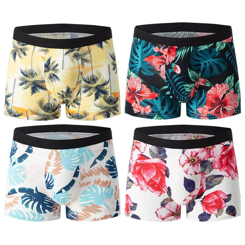 IPSTYLE MEN'S Underwear Comfortable and Breathable Crotch Boxers Teenagers