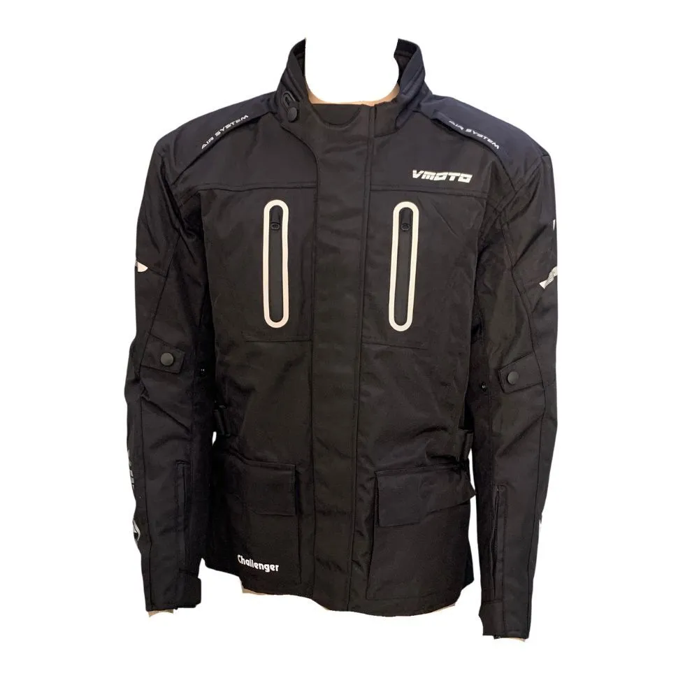 VMoto Challenger Adventure Black Jacket