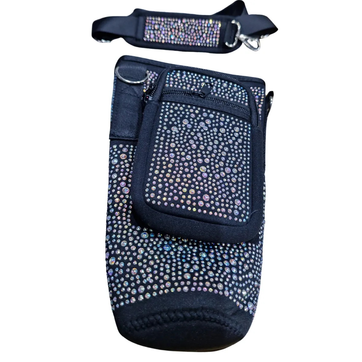 Water Bottle Bag (Flask Not Included) - Black