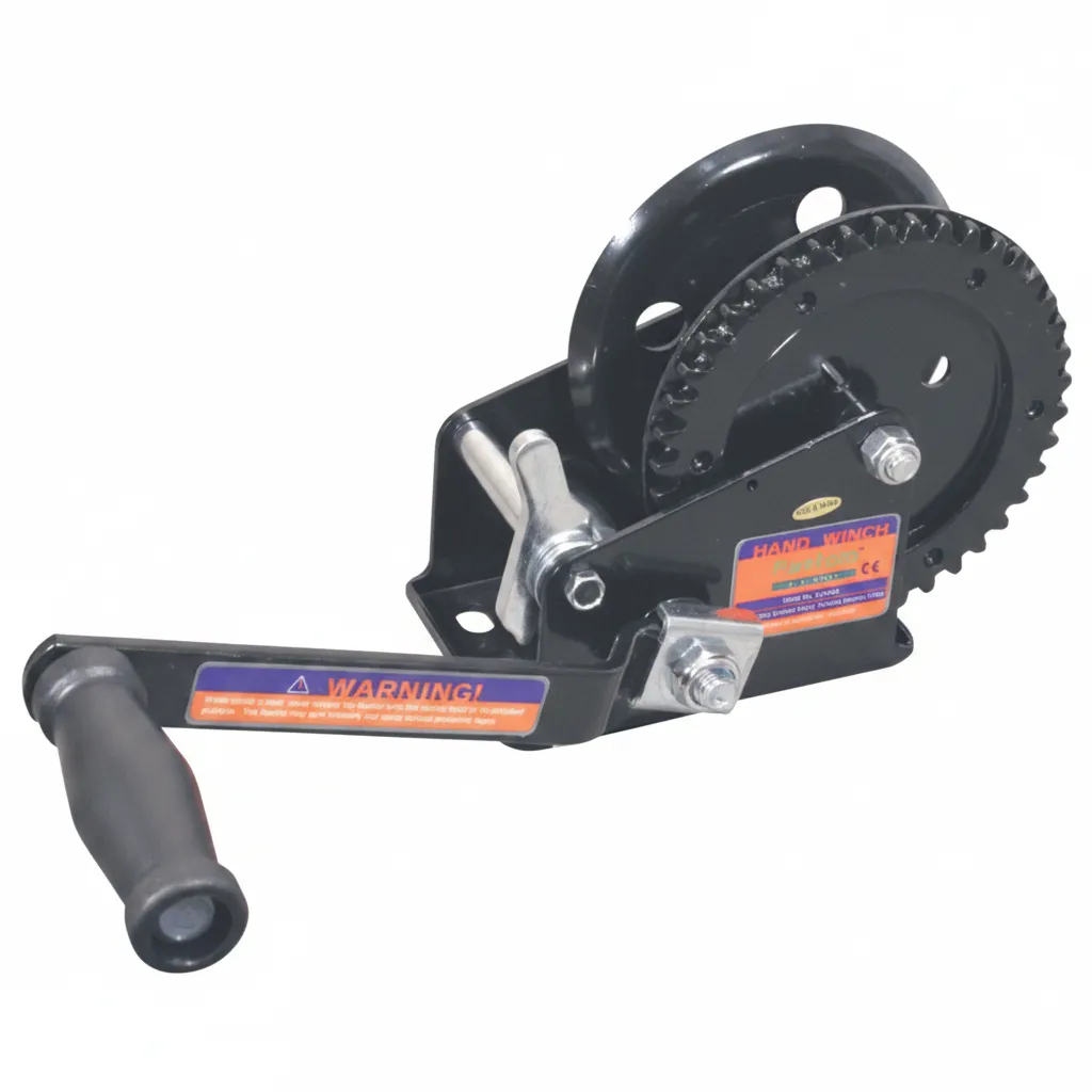 Mobi Manual Winch 630kg with Cable for Heavy Lifting and Pulling