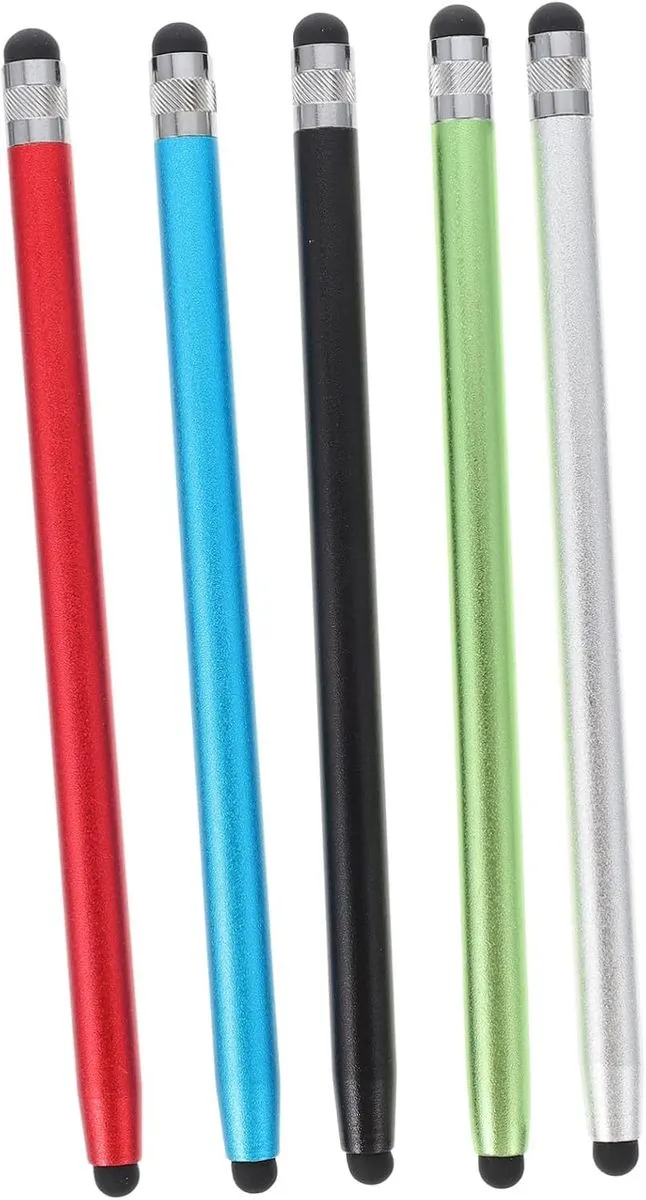 Dual-Head Stylus Pens Silicone Tip Capacitive Touch Screen Pens Compatible
