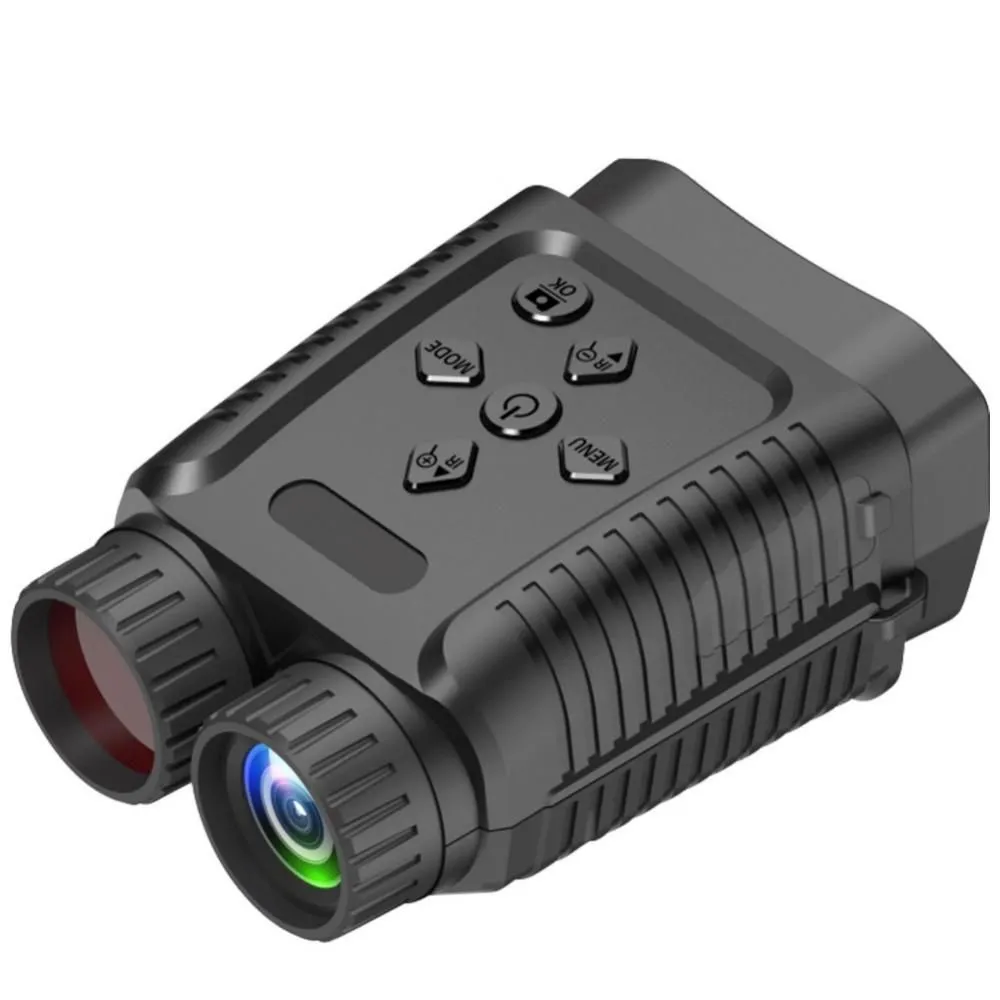 1080P/30FPS Outdoor Digital Night Vision Binoculars - Black