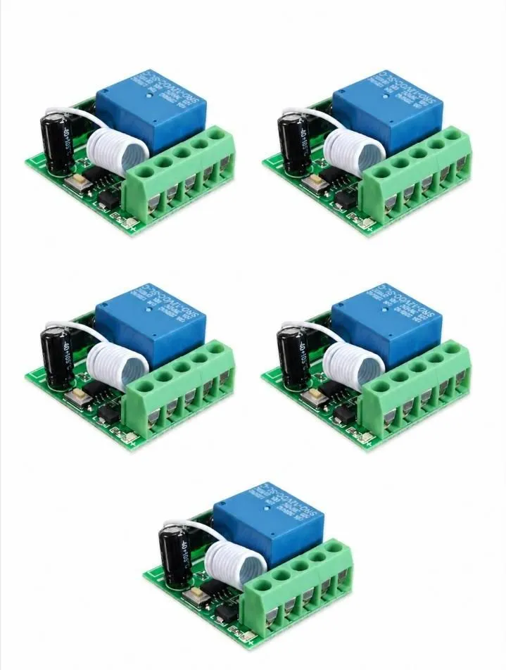DC12V 10A 1CH 433MHz Wireless Relay RF Remote Control Switch Receiver