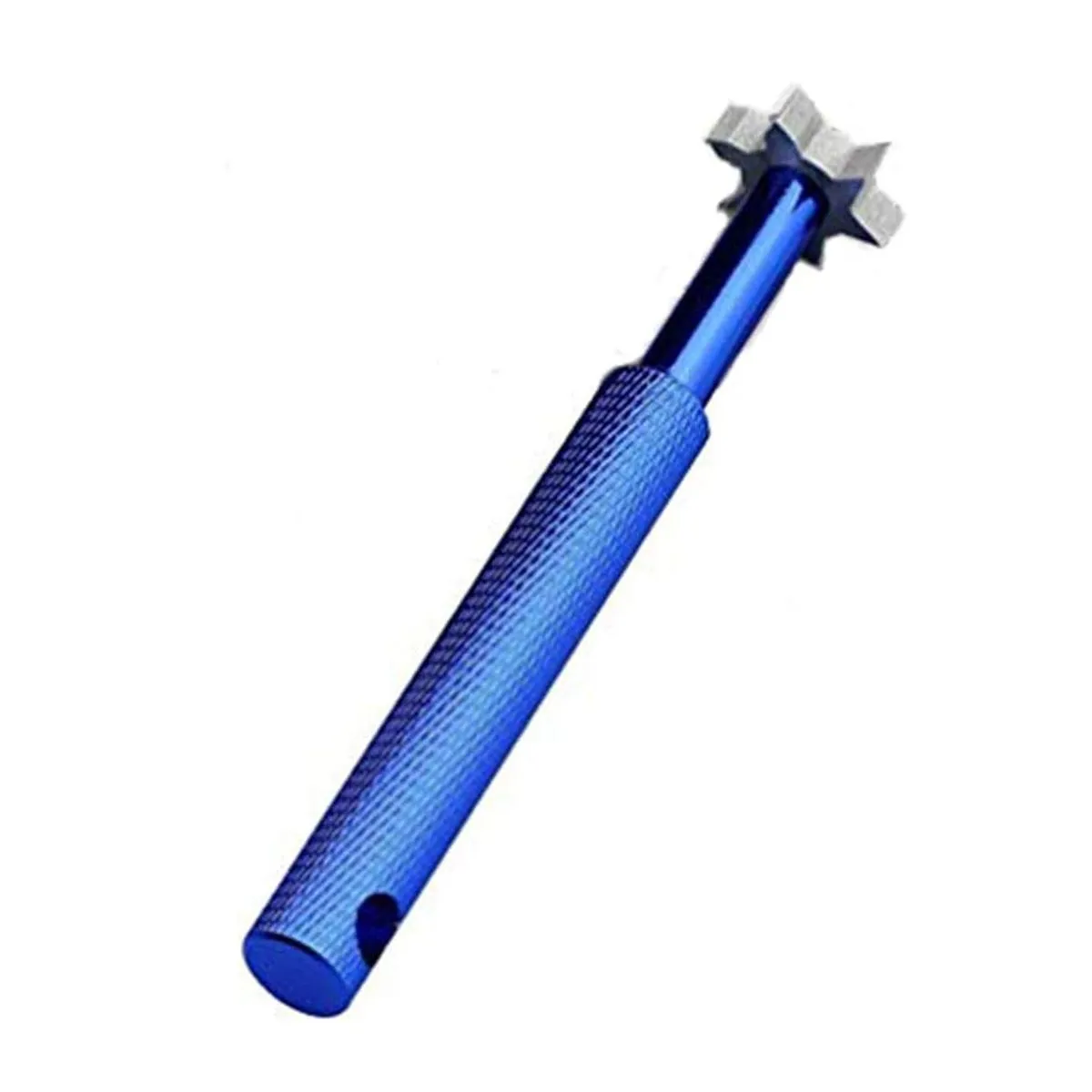Groove Sharpener with 6 Heads - Golf Club Groove Sharpener Sharpening Tool - Blue
