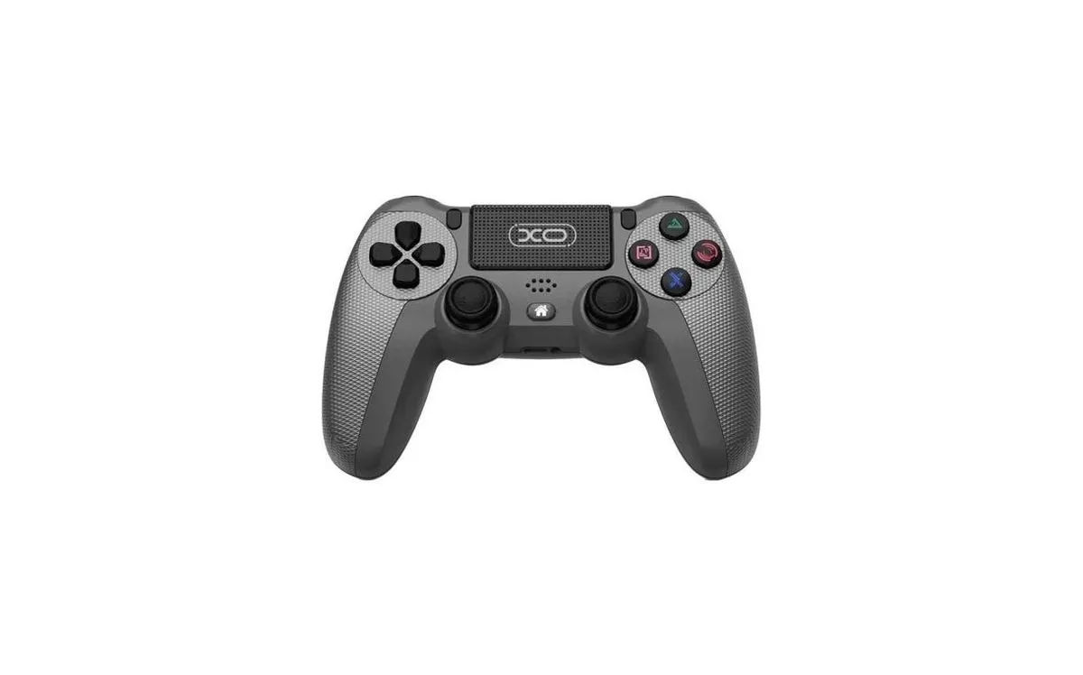 XO GP6 Green Bluetooth & Wired Game Controller Multi-Platform PS4-Style - Black