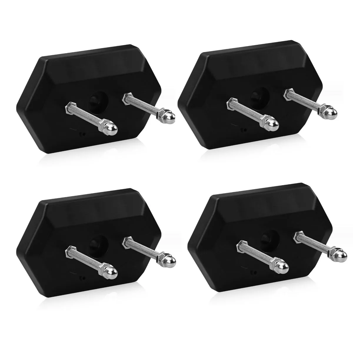 4 Pcs-Skateboard Wall Mount Skateboard Display Holder Bracket Hooks Storage