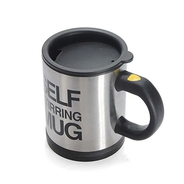 Smart Self Stir Mug - Automatic Self Stirring Coffee / Tea Mug - Black