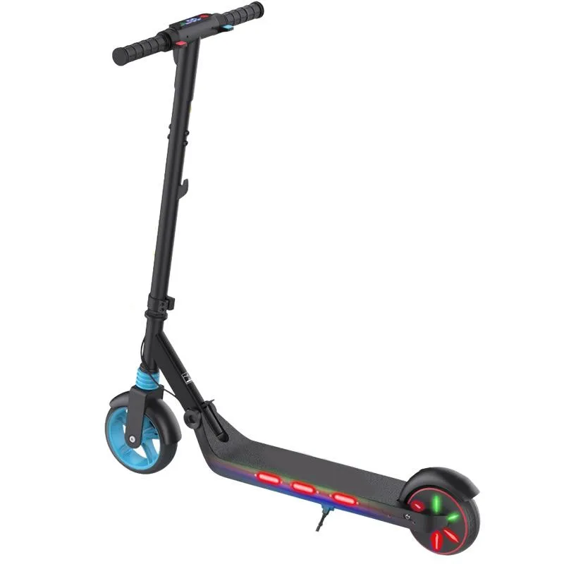 130W Kids Electric Folding Scooter with RGB LED Lights SE-152