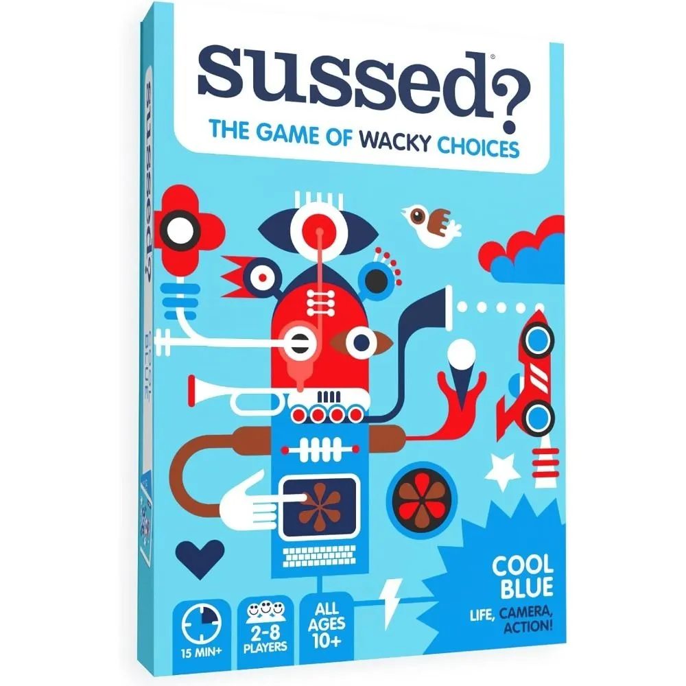 The Wacky 'What Would You Do?' Card Game - Stocking Stuffer for Teens, Boys