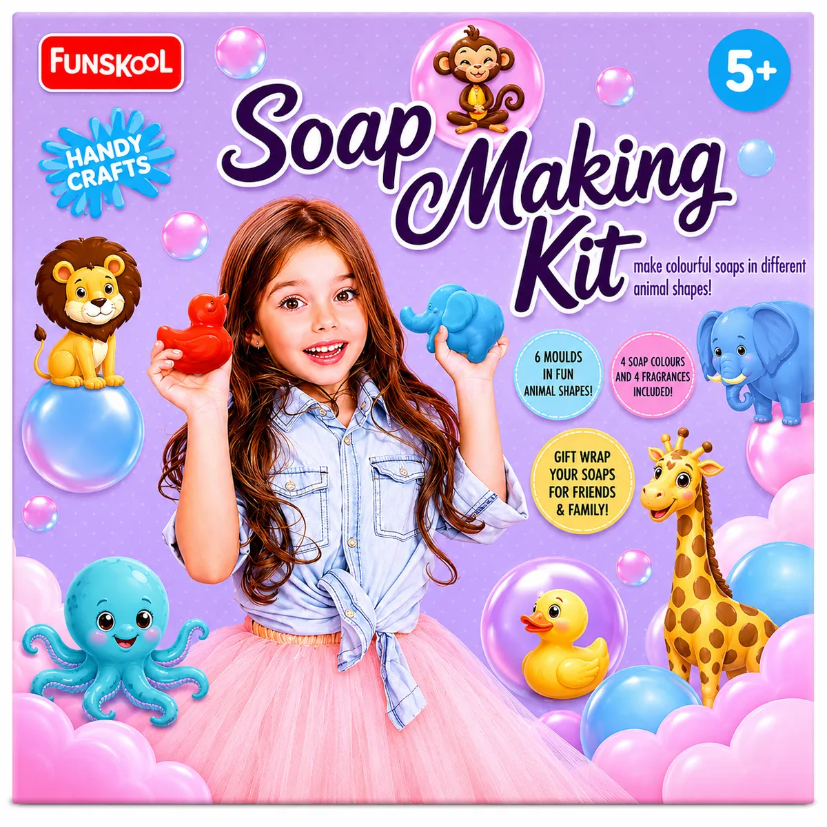 Funskool Handycrafts Soap Making Kit DIY Art & Craft for Kids