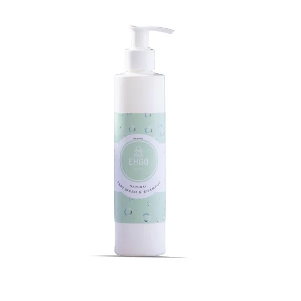 Ehgo Organic Baby Wash & Shampoo for Sensitive & Delicate Baby Skin 250ml