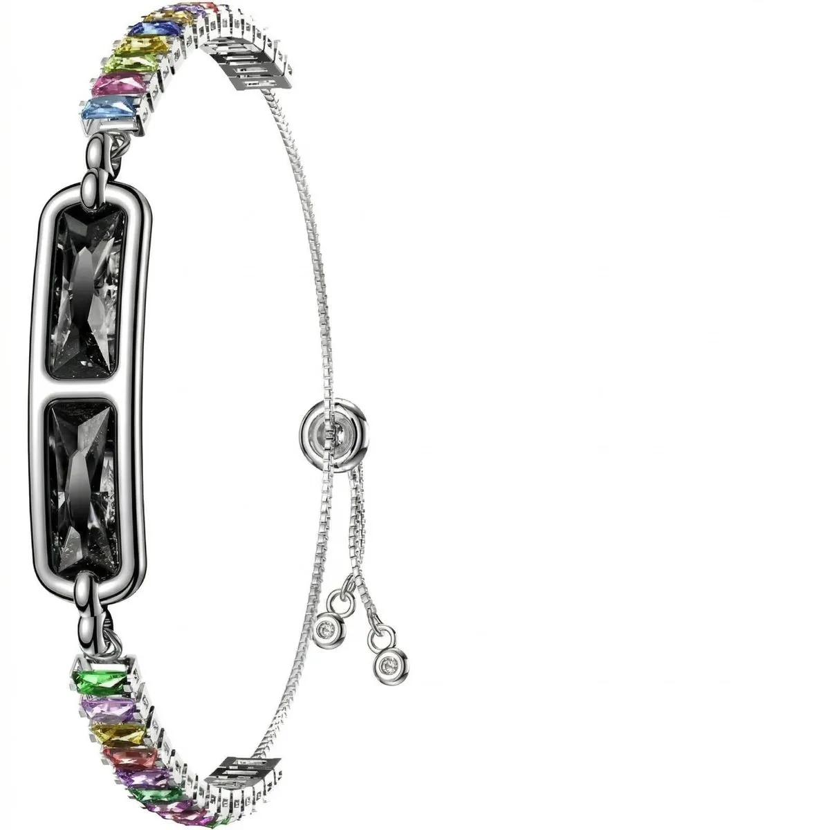 Jewelry Style Smart Fitness Bracelet for Women - Heart Rate & Sleep Tracker