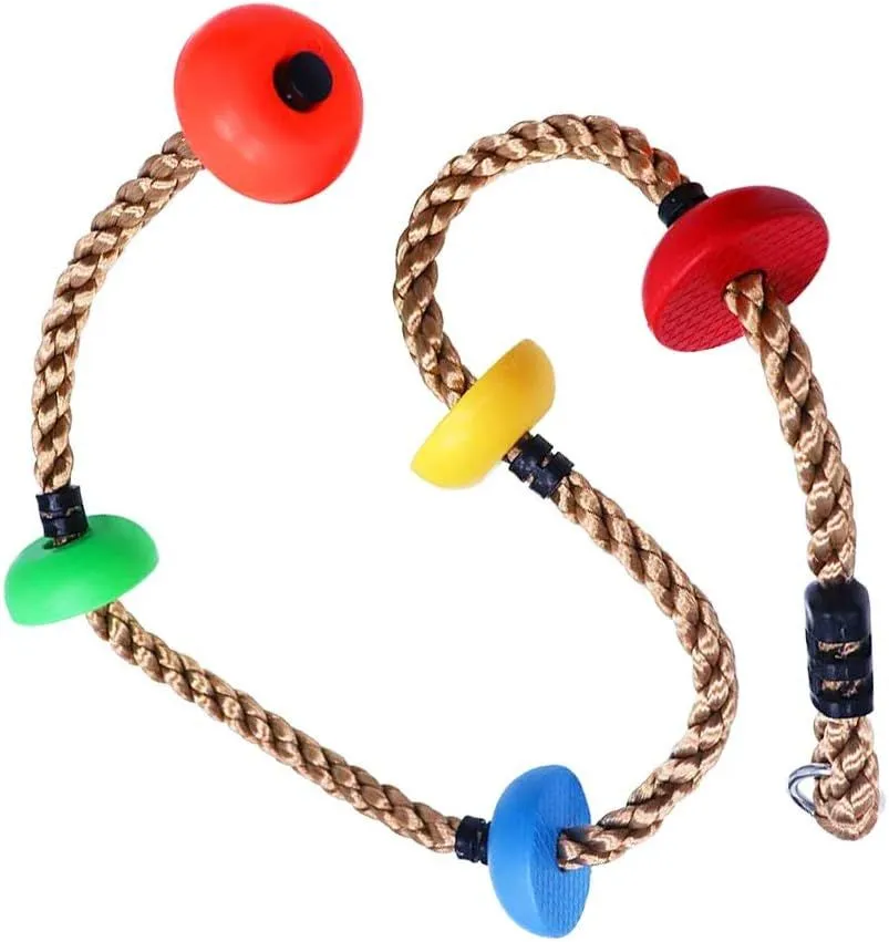 Climbing Rope with Platforms