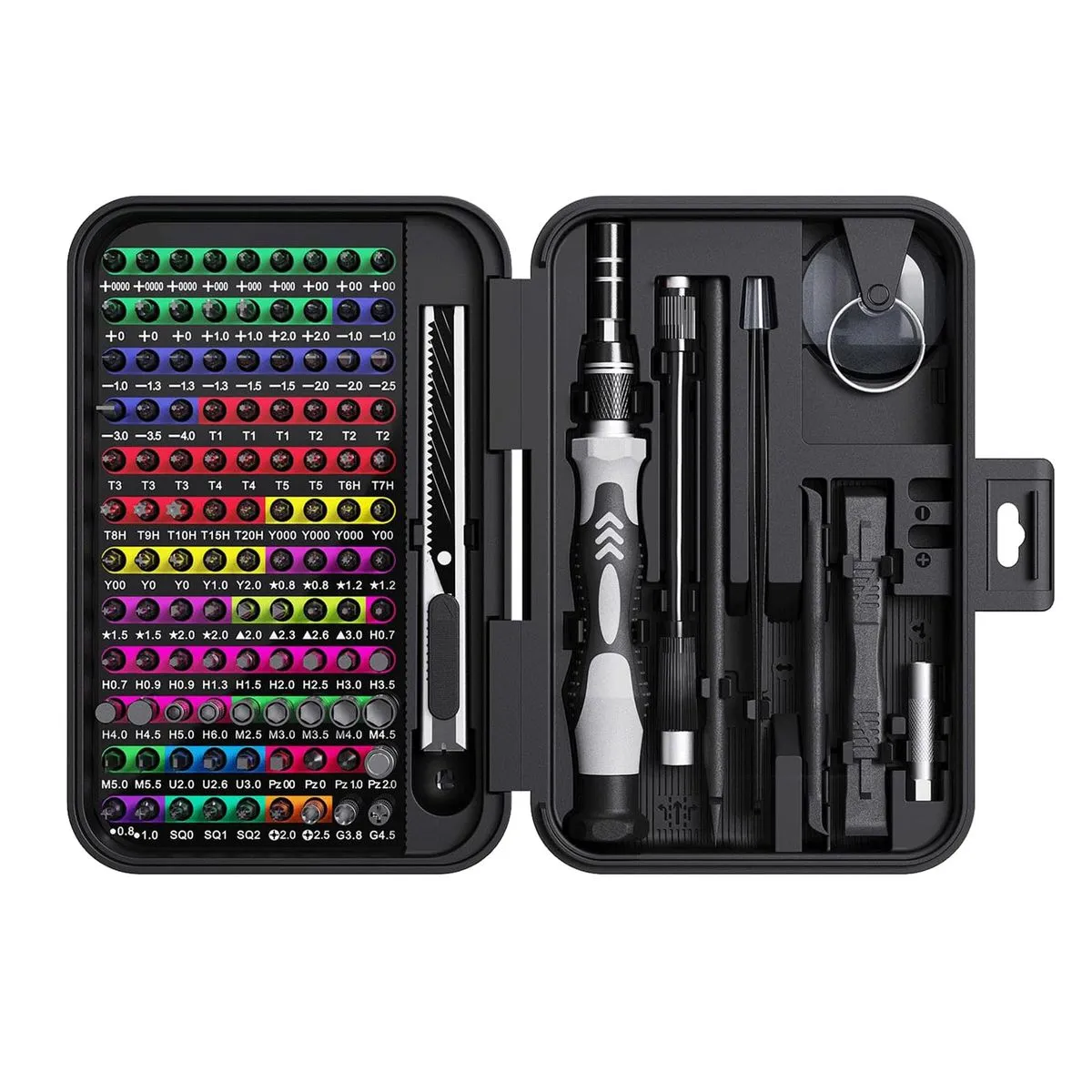 132 Piece Magnetic Bits Screw Kit, Precision Screwdriver Set, Repair Tool - 1PC