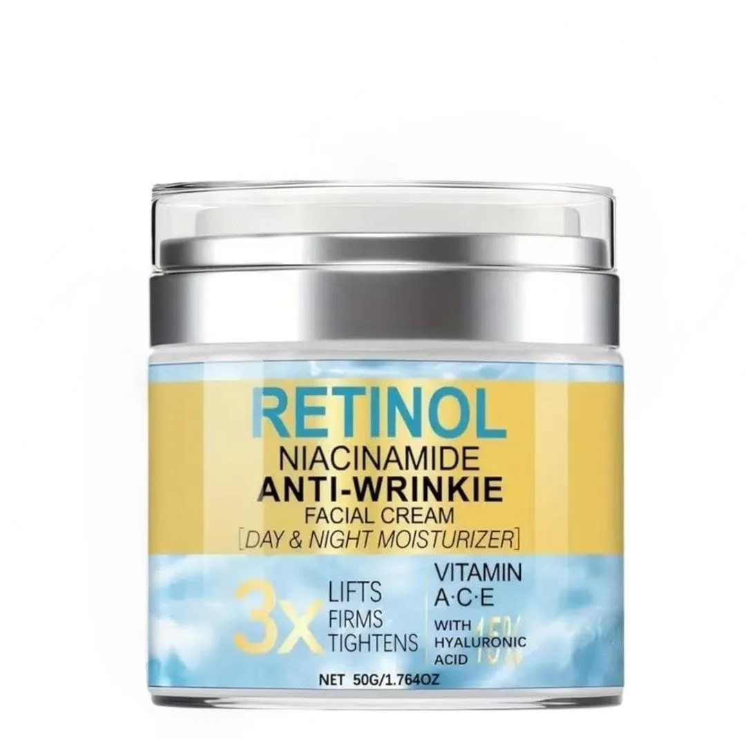 Retinol Face Cream,Face Moisturiser with Niacinamide,Wrinkle Cream for Face