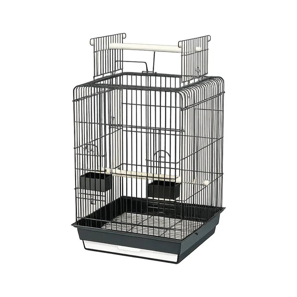 Square Deluxe Cockatiel Bird Cage (47.5 x 47.5 x 86cm)