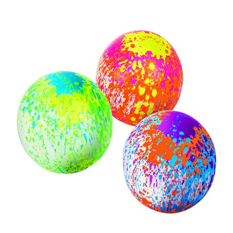 Ball - Rainbow - Childrens Toys - Outdoor Play Items - 20cm - 3 Pack