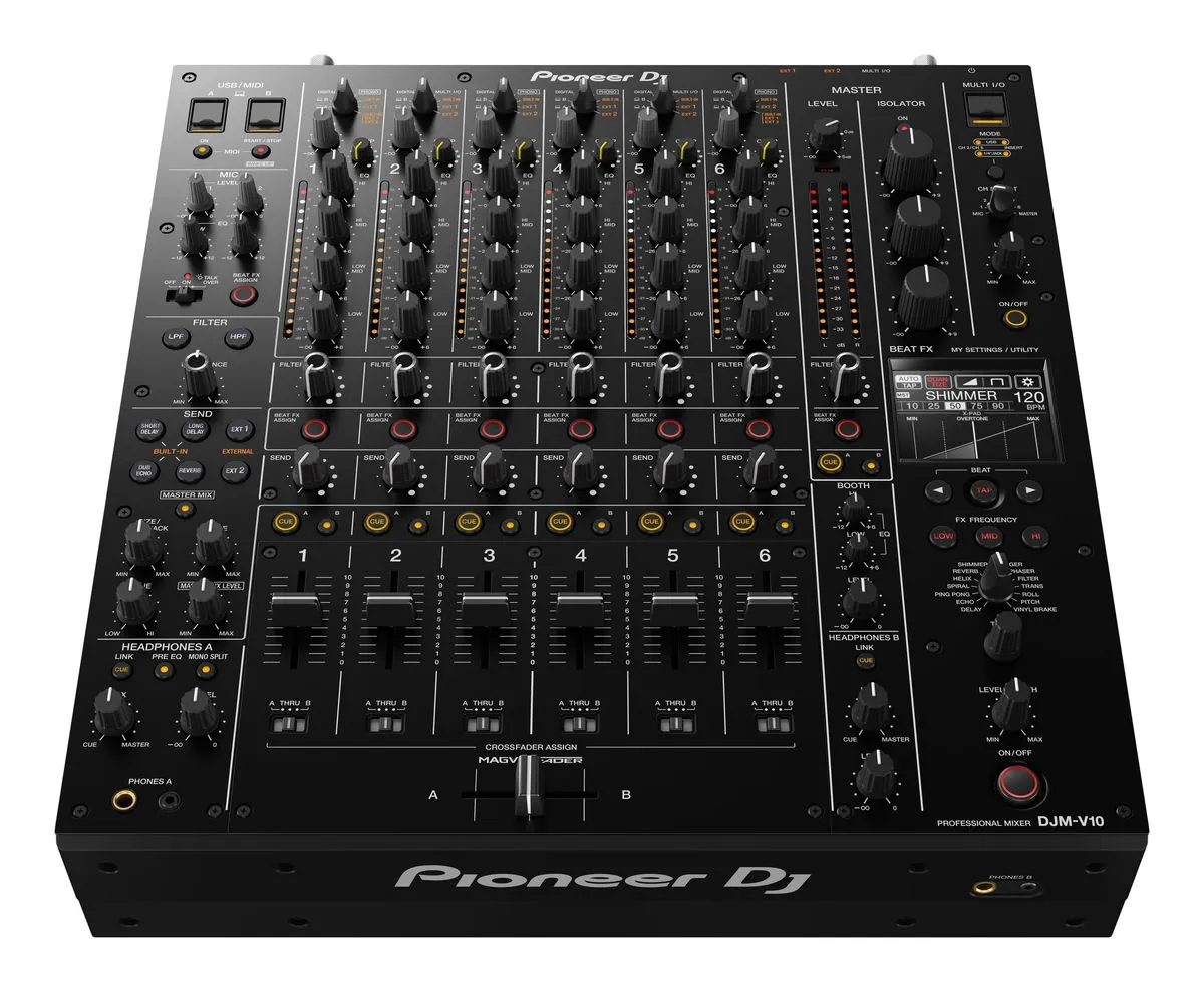 Pioneer Dj- DJM-V10 Creative style 6-channel professional DJ mixer