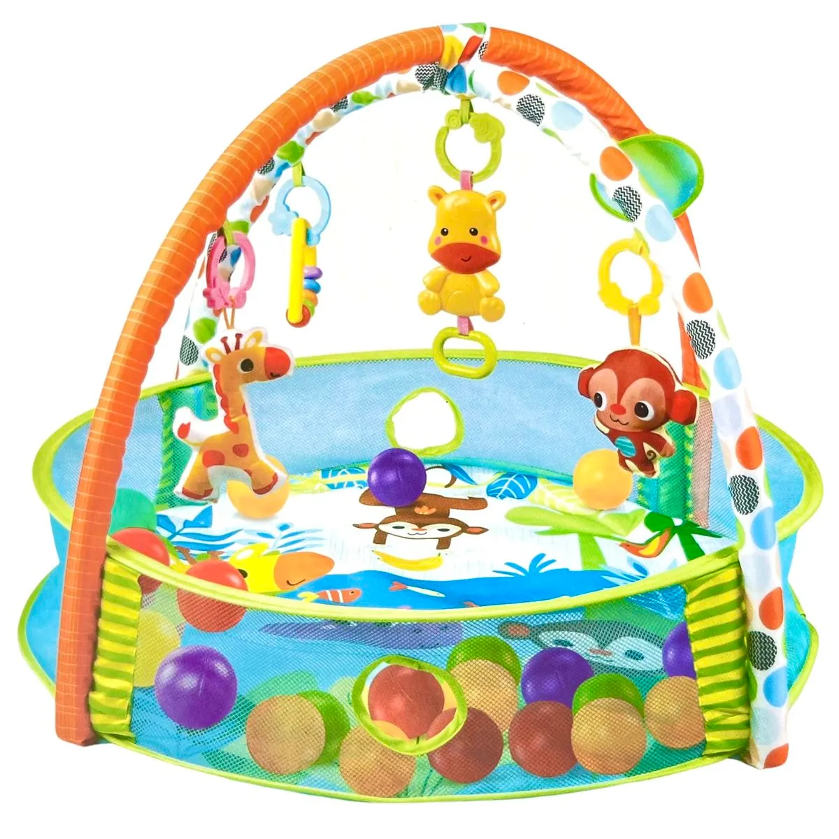 Menggao - Baby Play Mat - Activity Gym & Ball Pit - Toys for Babies