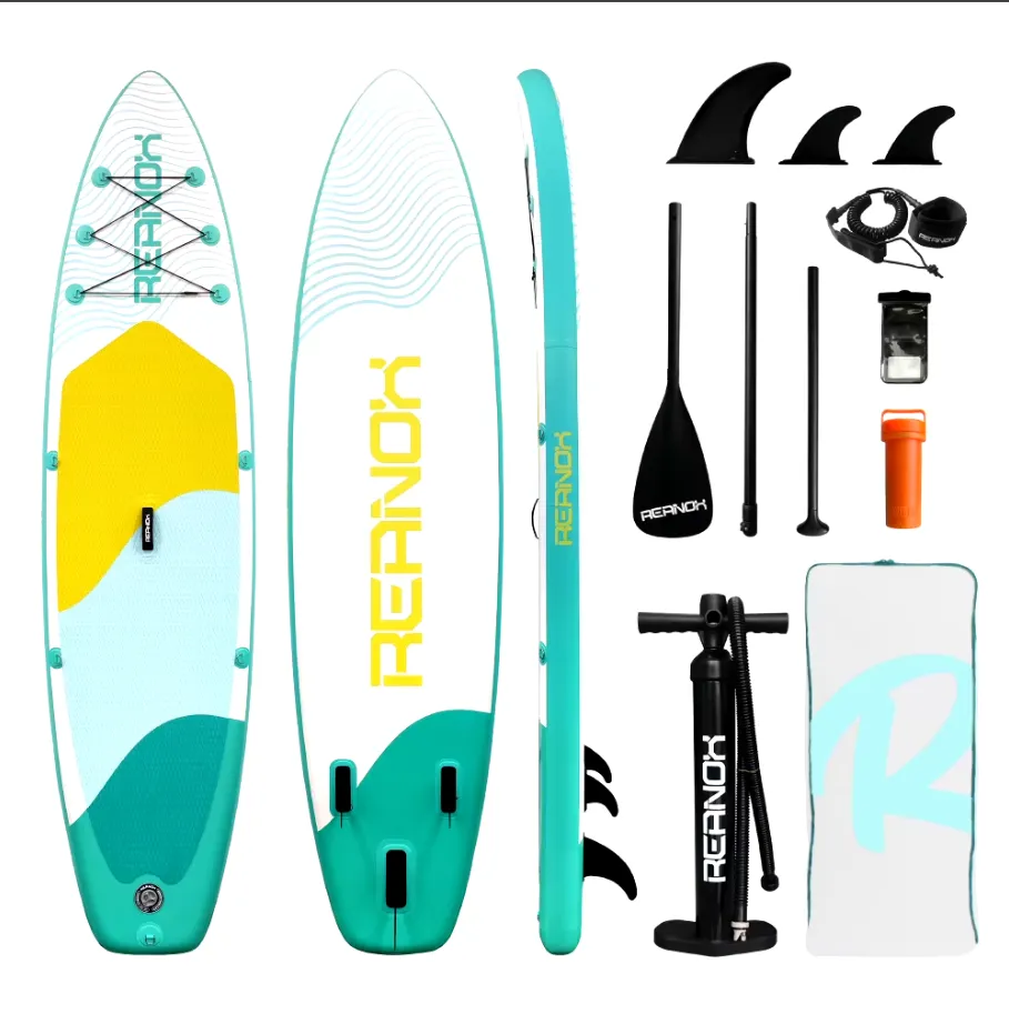 Inflatable REANOX Stand-Up Paddle Board 335x84x15cm - Yellow