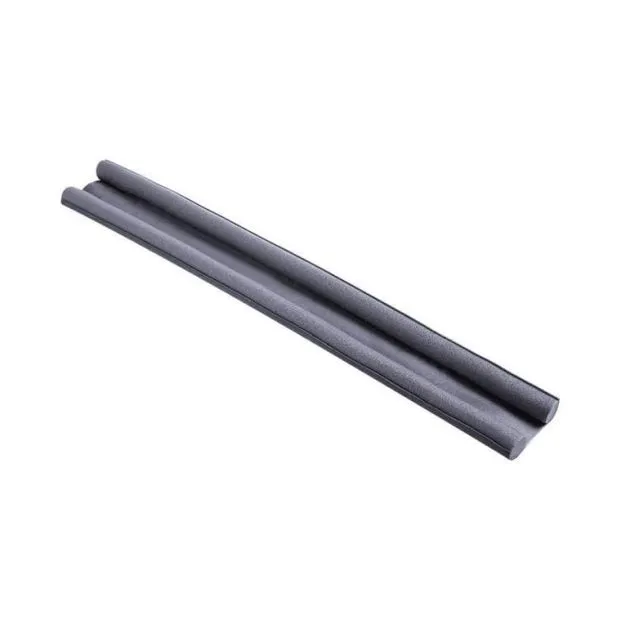 Dust Blocker Insulator for Door and Windows Black
