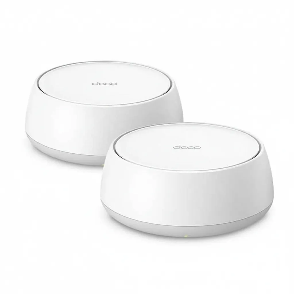 Deco TP-Link Mesh Wi-Fi Router System - 2 Piece, Wi-Fi 7, 5 Gbps