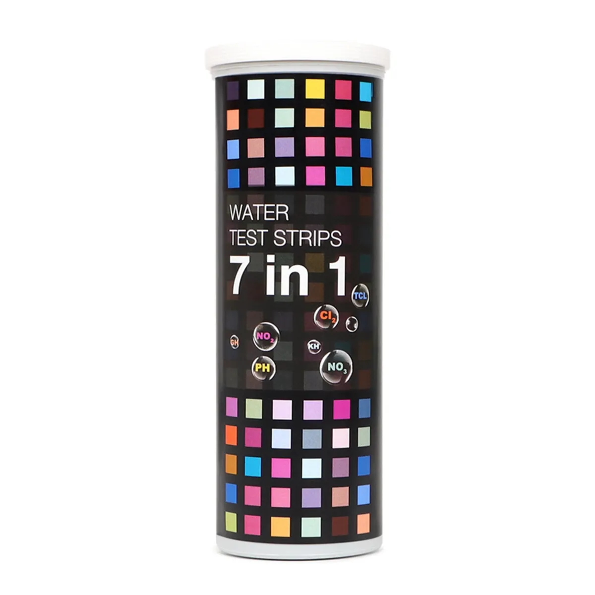 100 Pcs 7 in 1 Ph Test Paper Multipurpose Compatible with None