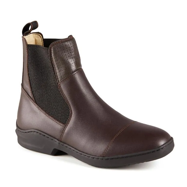 Fouganza 560 Leather Horse Riding Jodhpur Boots - Adult