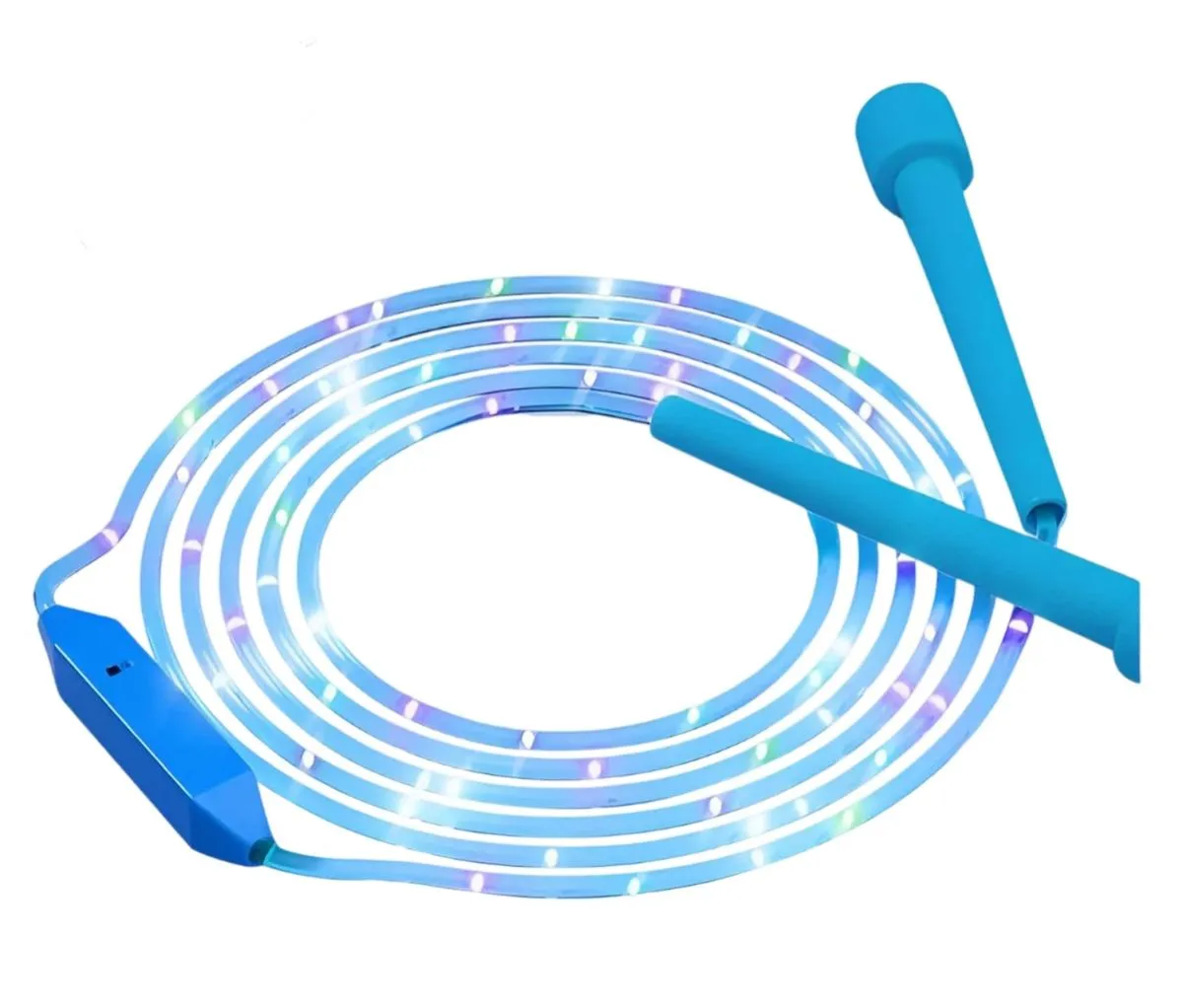 Rechargeable LED Jump Rope for Kids with Adjustable Length