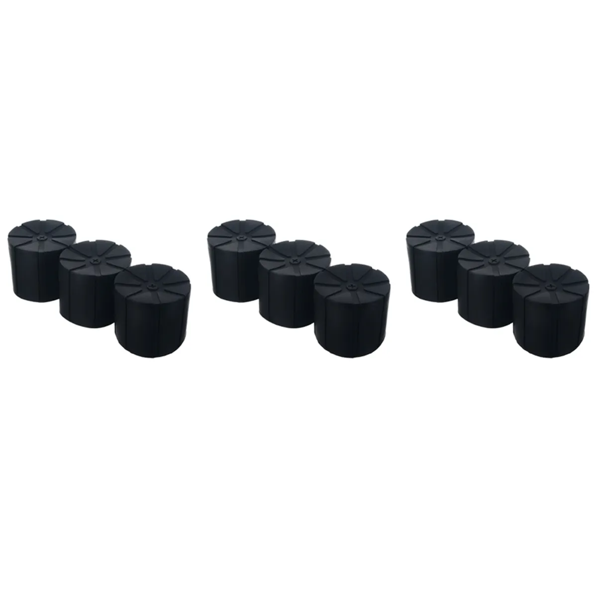 3Pcs Silicone Lens Cap Cover for 65-90Mm Dslr Camera Lenses Home Decor