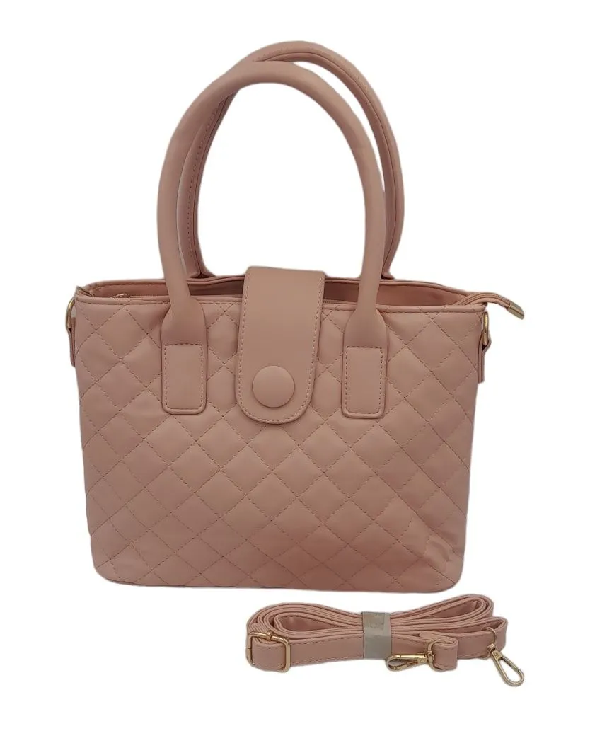 Handbags for Women Ladies Bags Totebags Elegant Womens Shoulder Bag - Pink