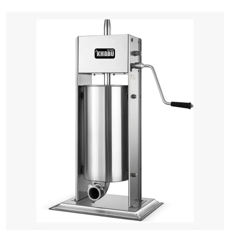Kalahari Khabu KK Sausage Press 5L - Stainless Steel Manual Sausage Filler