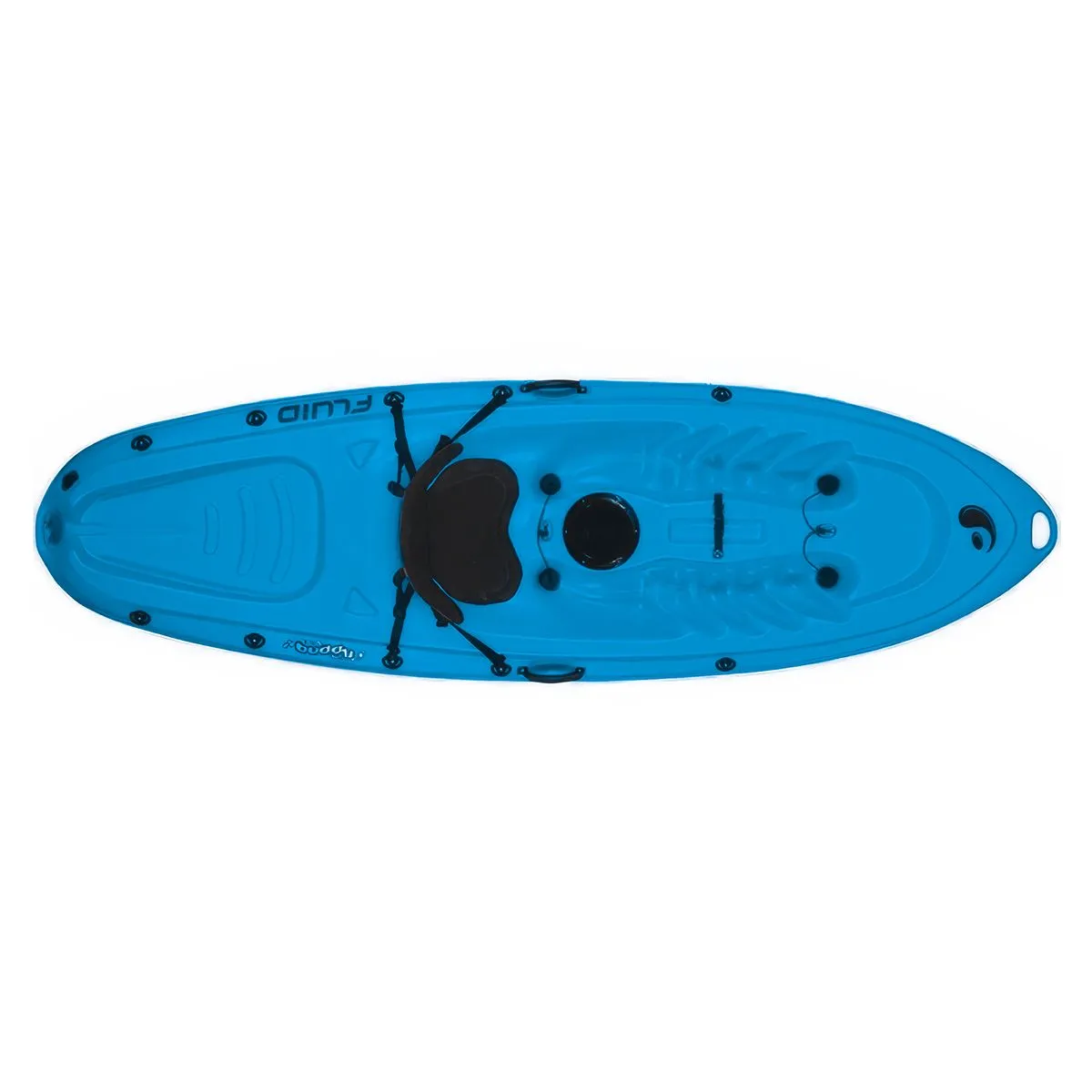 Fluid Kayaks Buddy Sports Kayak - Blue