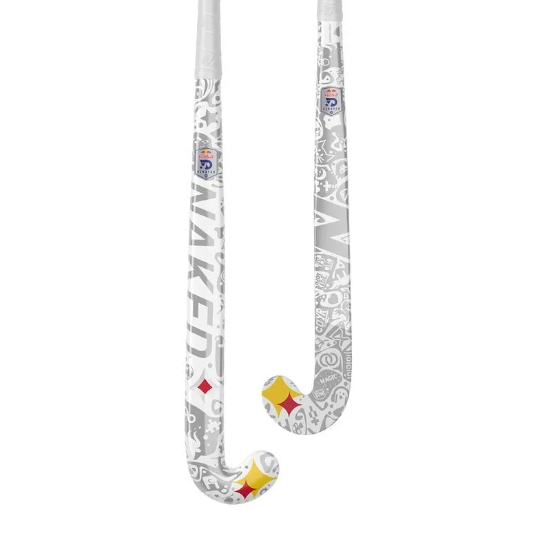 Red Bull Supernova Power Hockey Stick - White and Silver Size 37.5