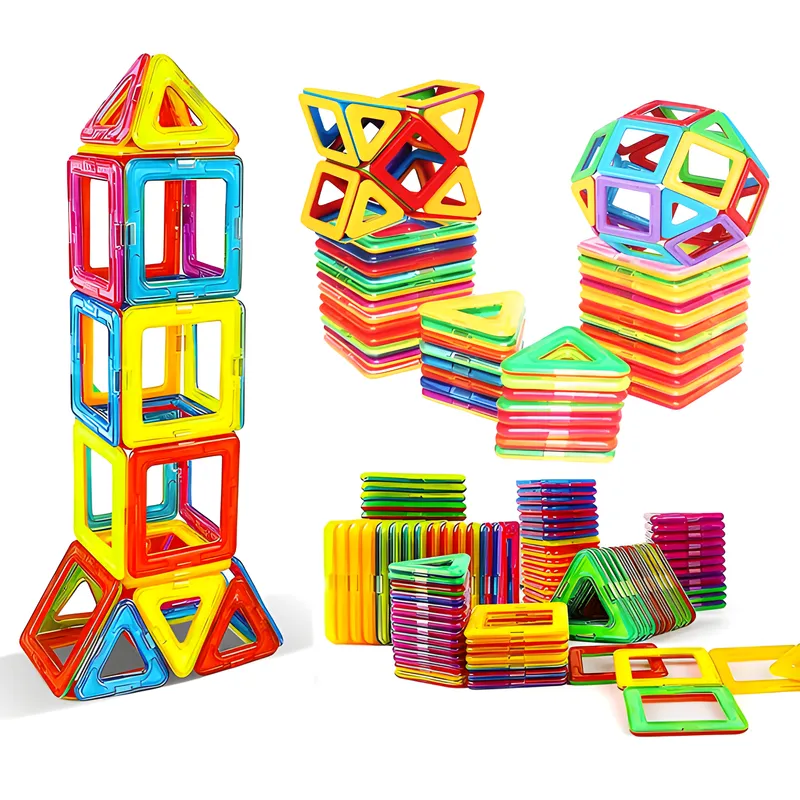 Magnetic Blocks Tough Building Toys Learning by Playing Games for Toddlers