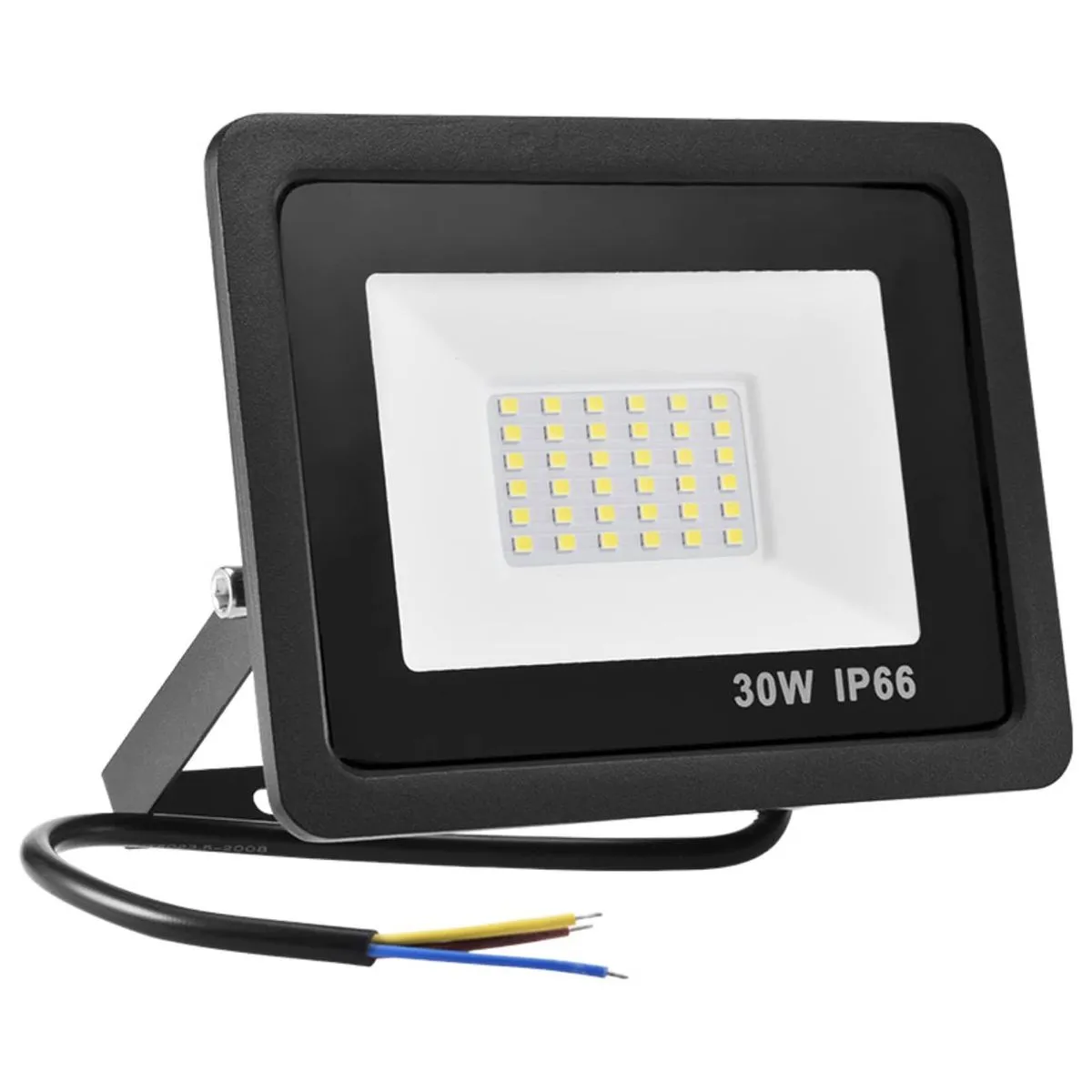 30W LED Outdoor Flood Light, IP66 Waterproof Security Lighting Fixture
