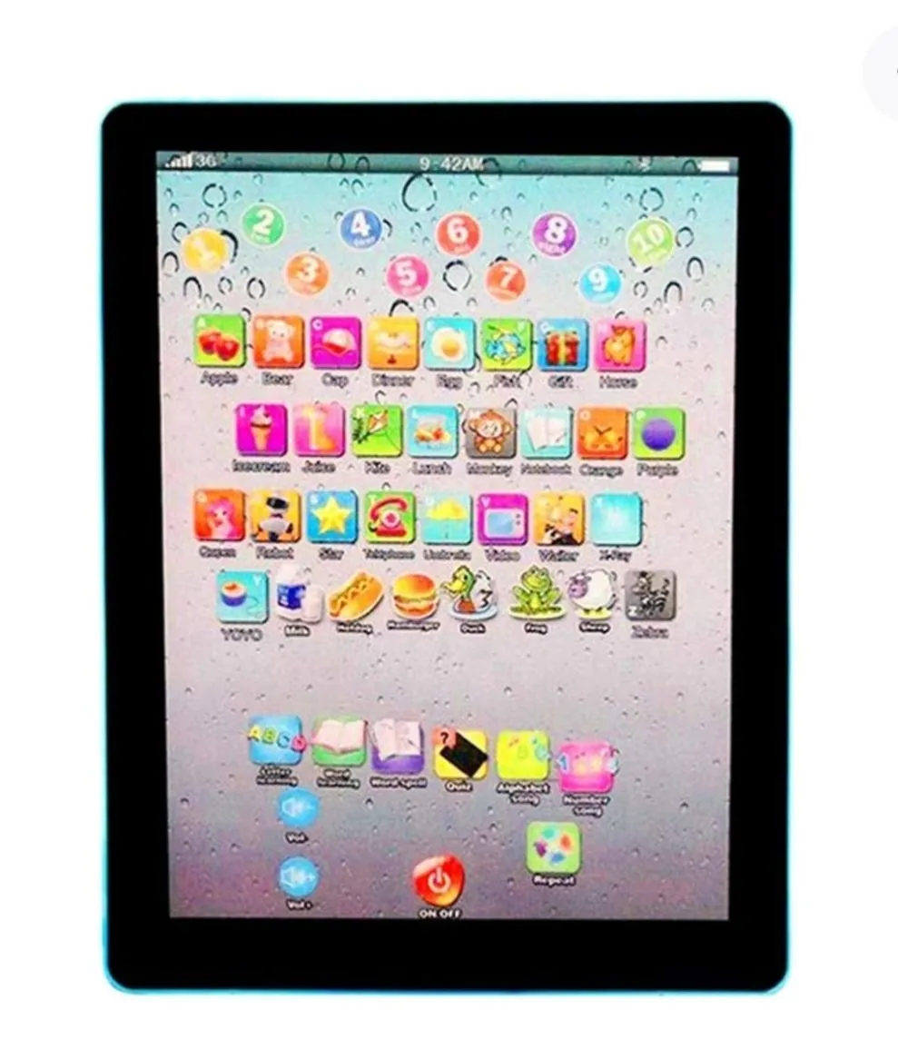 Childrens Interactive Learning  Pad - Black