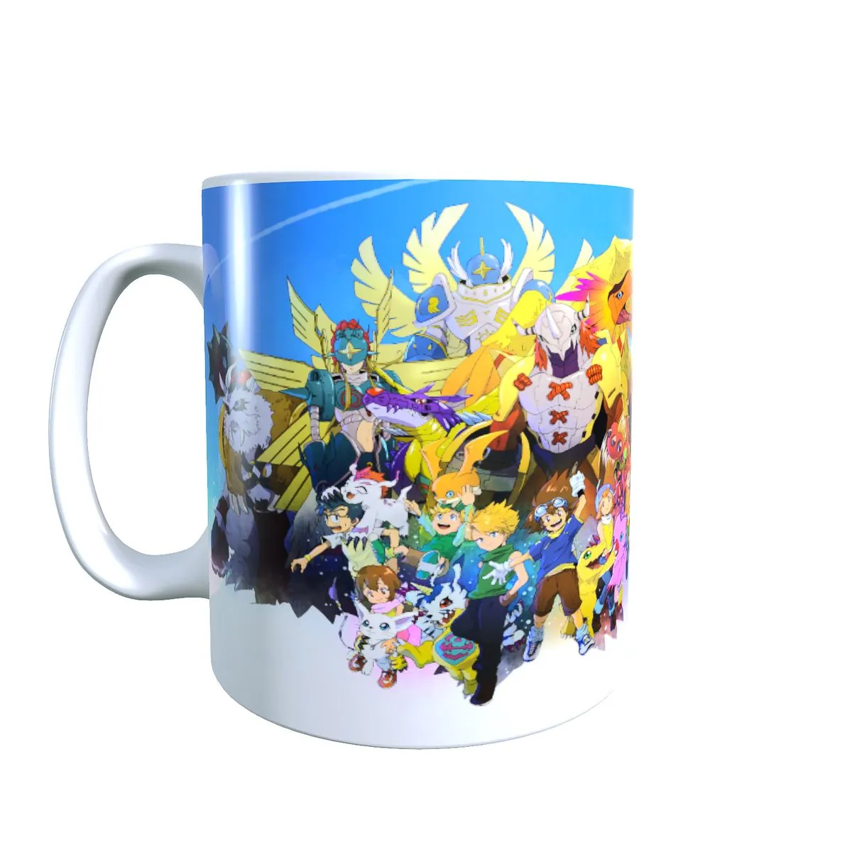 Original Megas - Digimon Themed Coffee Mug