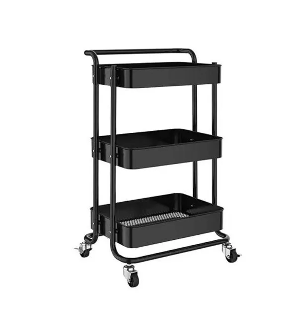 3 Tier Movable Kitchen Storage Trolley