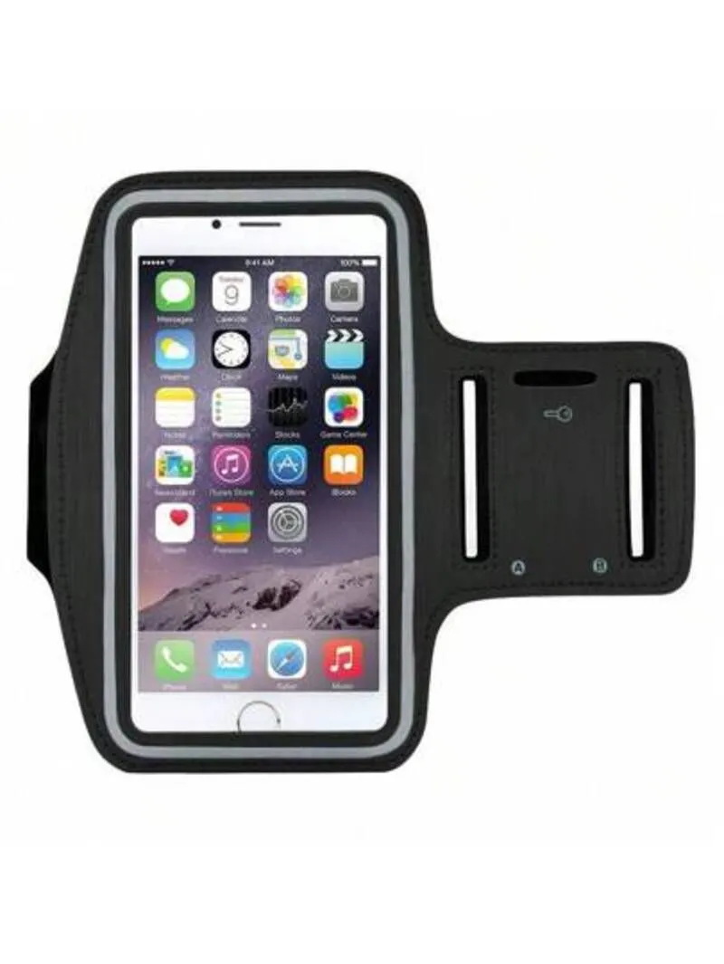 Sport Armband Cellphone Holder - Waterproof - Black