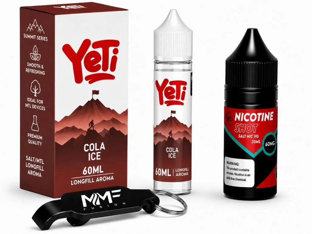 Yeti Series MMF E-Liquid 60ml Juice 30mg - Cola Ice