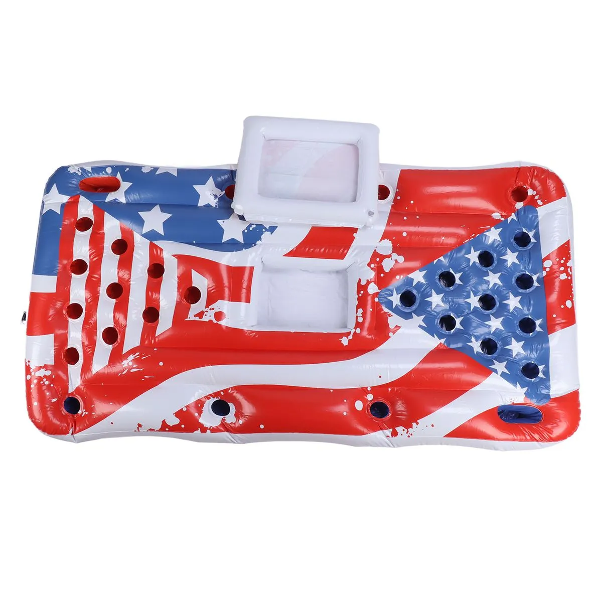 Inflatable Beer Pong Raft Floating Pool Party Game Table