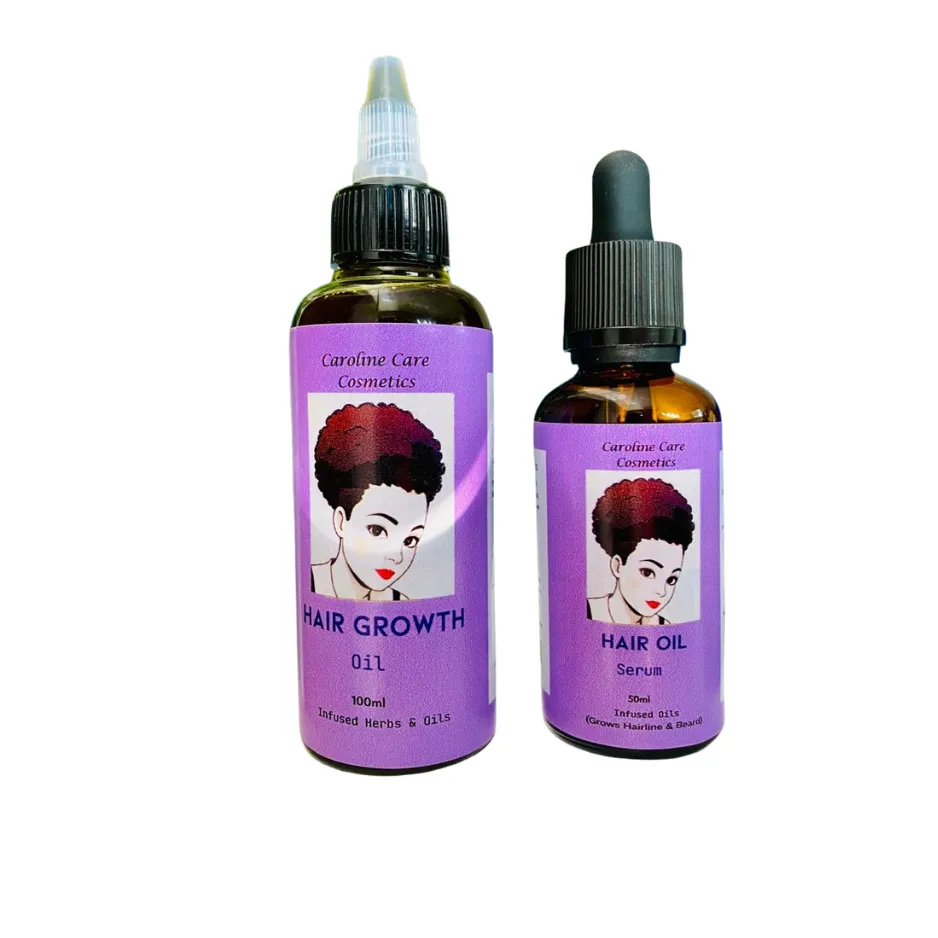 Hair Growth Oil with Hair Oil Serum- Combo- Caroline