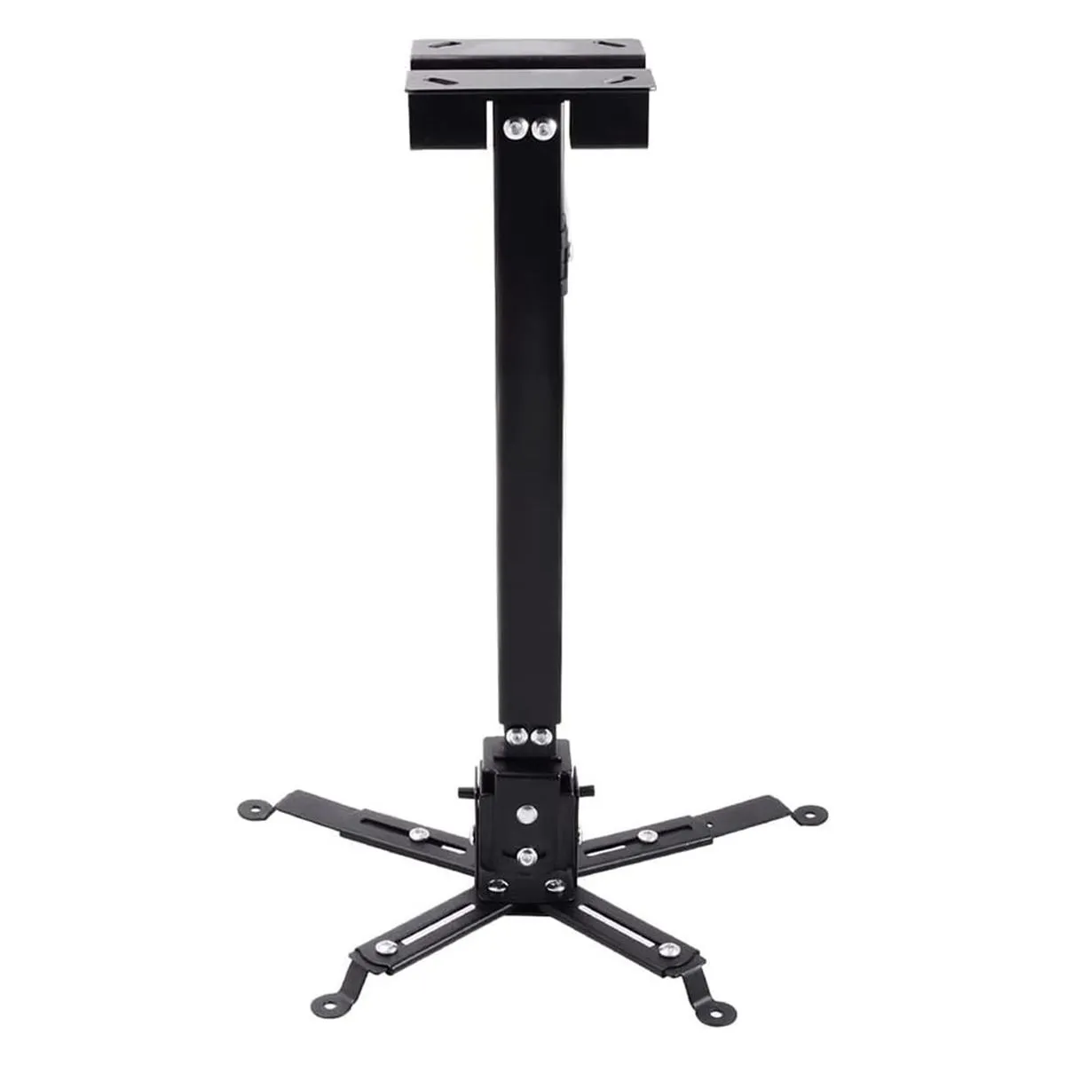 Projector Bracket Retractable Universal Mount Wall & Ceiling Adjustable - Black