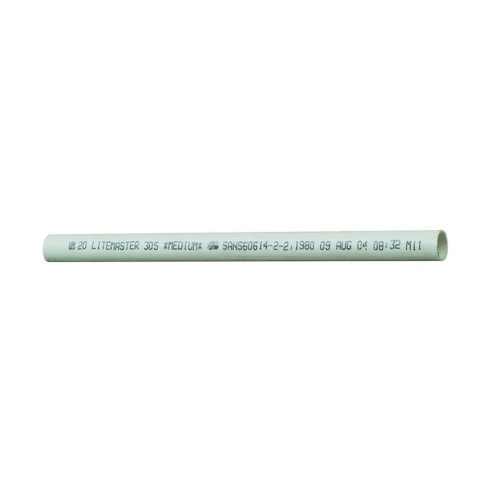 ACDC - PVC Conduit Pipe 25mm Bundle Of 25 x 4m Lengths 100m