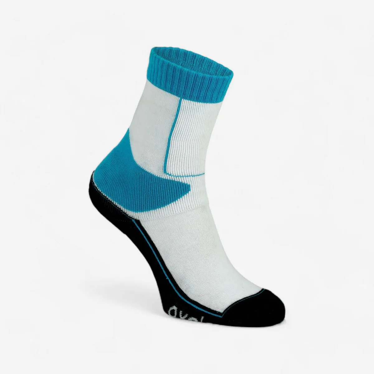 Oxelo Kids' Inline Skating Socks Play - Blue & White